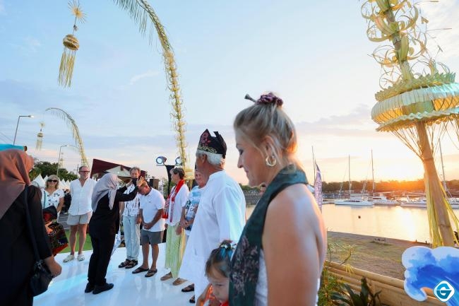 Kapal Yacht dari Berbagai Negara Berlabuh di Pantai Marina Boom Banyuwangi