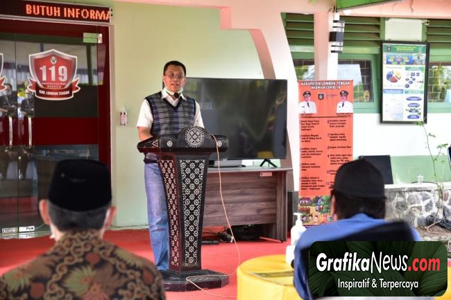 Berkunjung ke Loteng, Gubernur Minta Program Maskerisasi Terus Digalakkan
