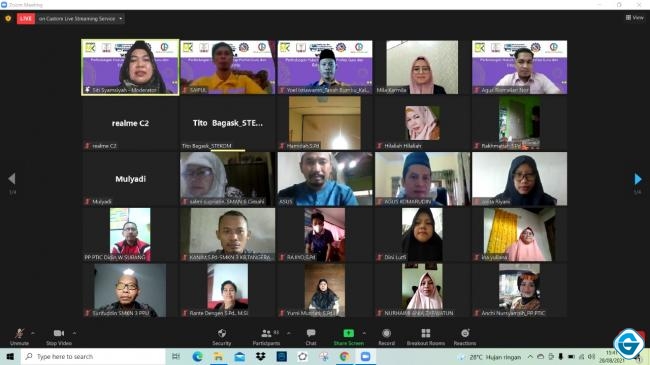 PTIC Hadirkan Agus Rismalian Noor Sebagai Narasumber Seminar Virtual "Perlindungan Hukum bagi Profesi Guru"