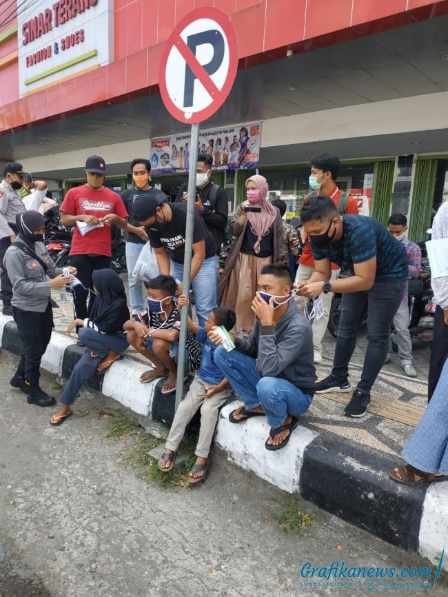 Petugas Kembali Sisir Pasar dan Pertokoan