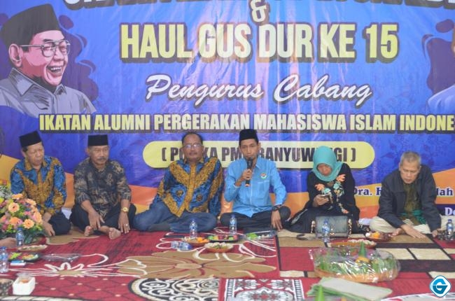IKA PMII Banyuwangi Resmikan Graha Mahbub Djunaidi Sekaligus Rayakan Haul Gus Dur ke 15