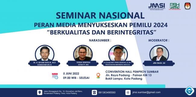 Idham Kholik, Teguh Santosa dan Hary Efendi Iskandar akan Kupas Kesiapan Pemilu 2024