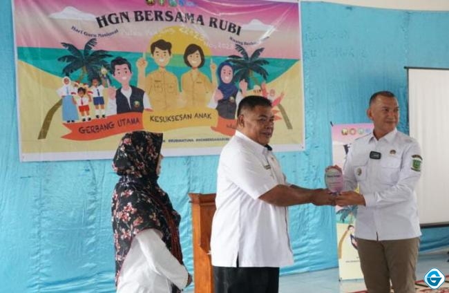 Rodhial Huda Hadiri Peringatan HGN yang digelar RUBI di Pulau Panjang
