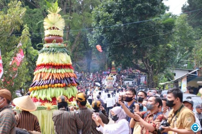 Pemkab Pekalongan Kembali Menggelar Tradisi Grebeg Gunungan Megono Dan Syawalan