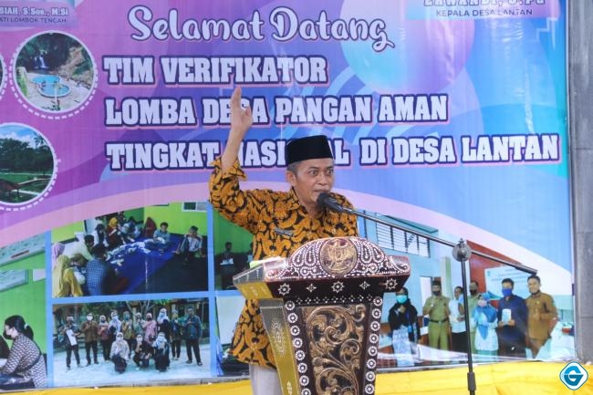 Bupati Lombok Tengah Sambut Tim Verifikator Lomba Desa Pangan Aman Tingkat Nasional