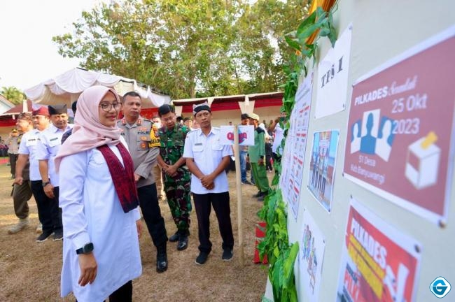  Dikemas dalam Festival Demokrasi Desa, Pilkades Banyuwangi Digelar secara Riang
