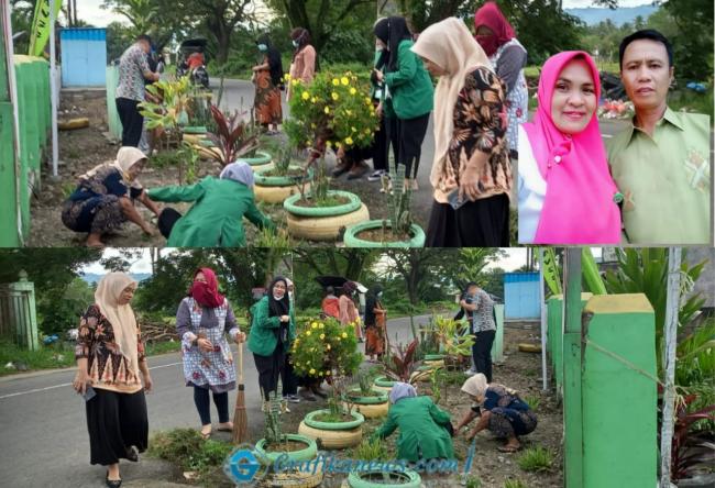 Kades Ilomangga Ajak Aparat dan Masyarakat Peduli Sampah