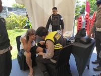 Tim Dokkes Ops Mandalika Rinjani 2026 Tangani WNA Australia Korban Laka Lantas di Kawasan Sirkuit Mandalika