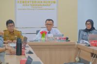 Perkuat Regulasi Dompu, Kemenkum NTB Harmonisasi Empat Rancangan Peraturan