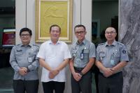 Temui Gubernur NTB, Kakanwil Kemenkum Risman Somantri Perkuat Sinergi Kelembagaan